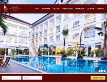 Tablet Screenshot of galleryprawirotamanhotel.com